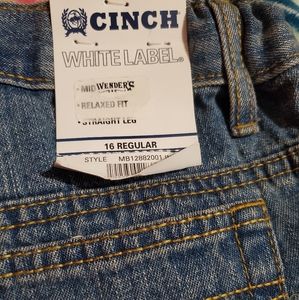 Boys Cinch White Label Jeans